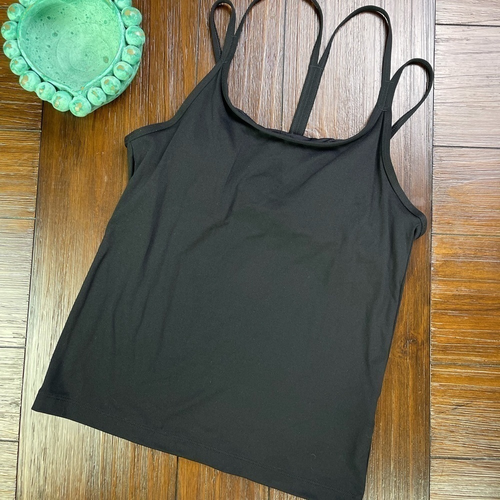 PINK Black Workout‎ Tank Top Size Small
